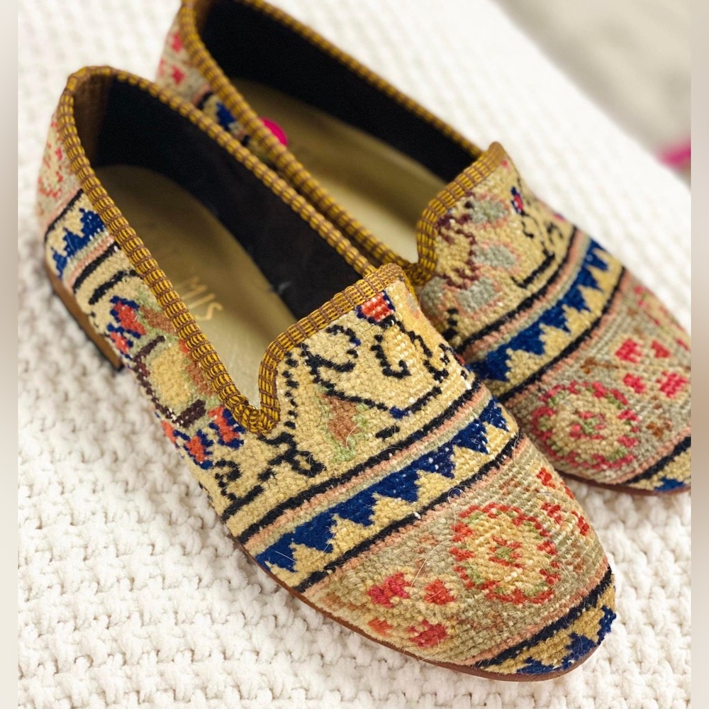 ARTEMIS CARPET SMOKING LOAFERS
